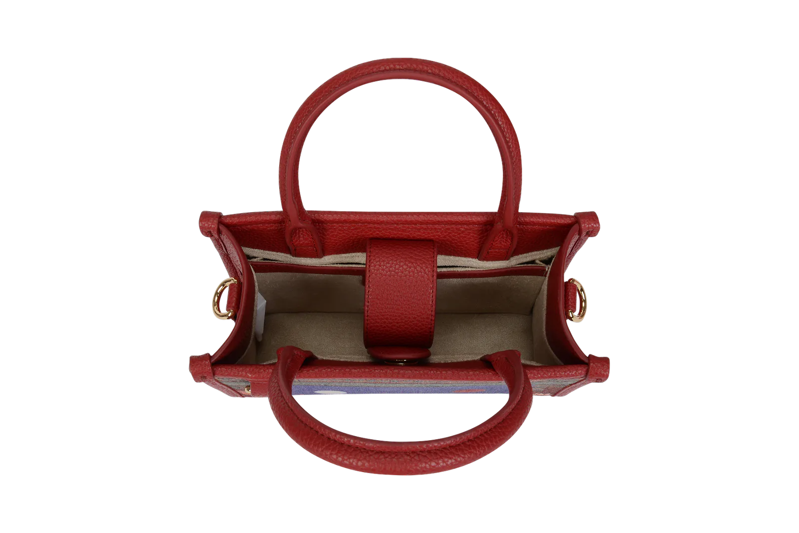 MINHWA TOTE SMALL / RED detail 3