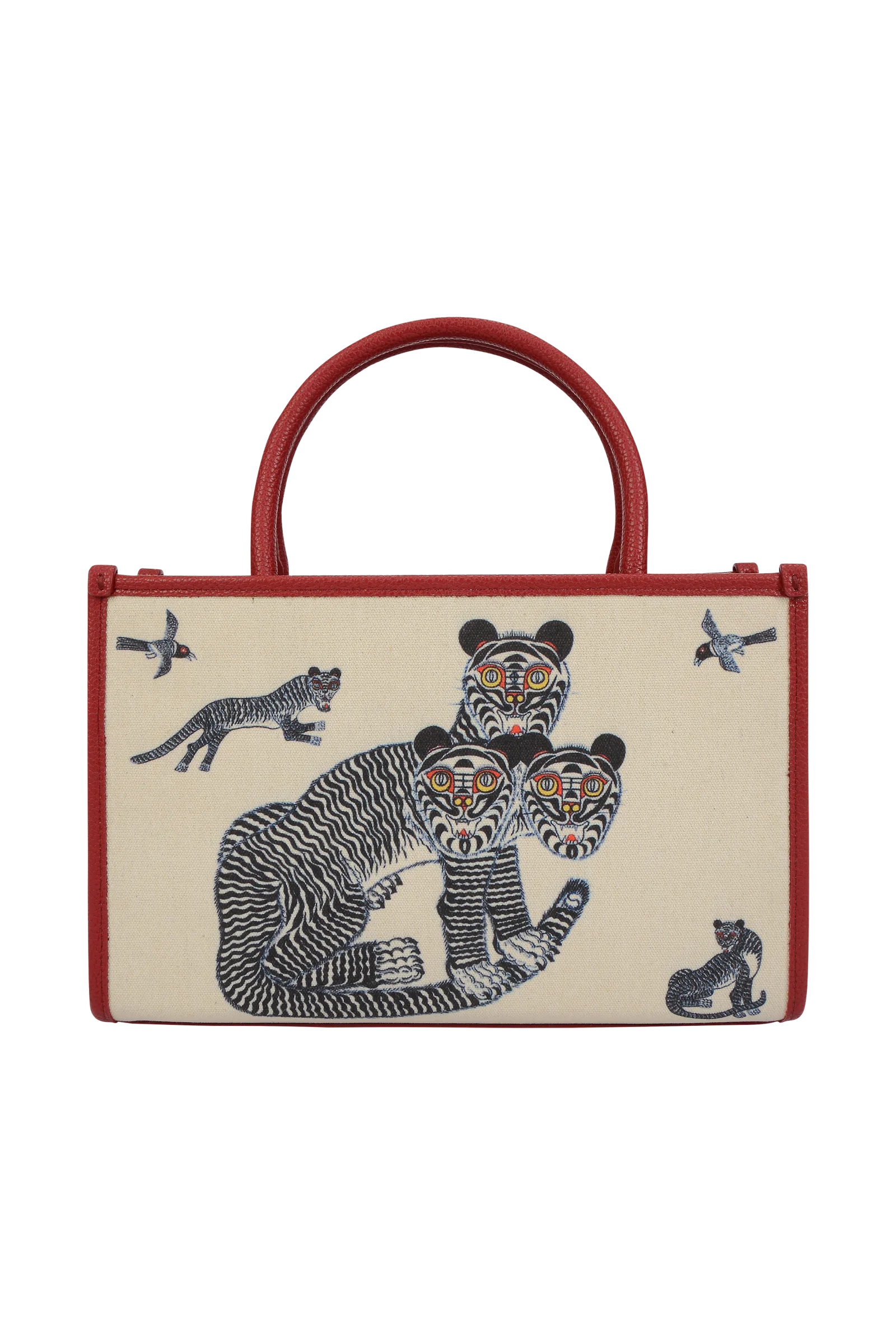 MINHWA TOTE MEDIUM / RED detail 2
