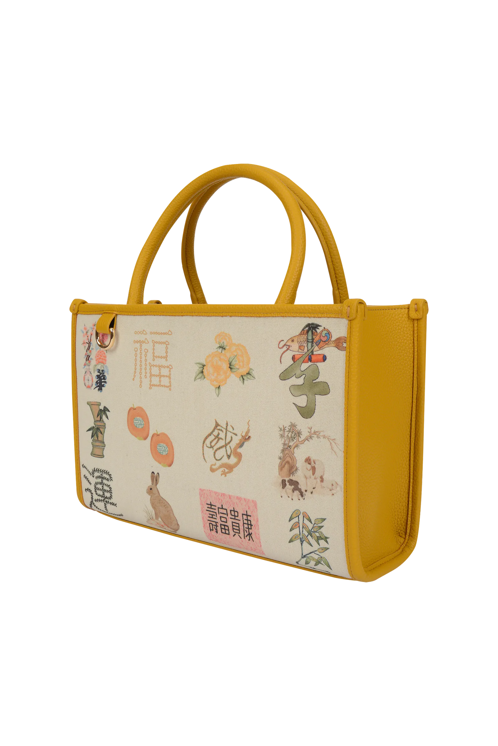 MINHWA TOTE MEDIUM / YELLOW Considered construction and finish