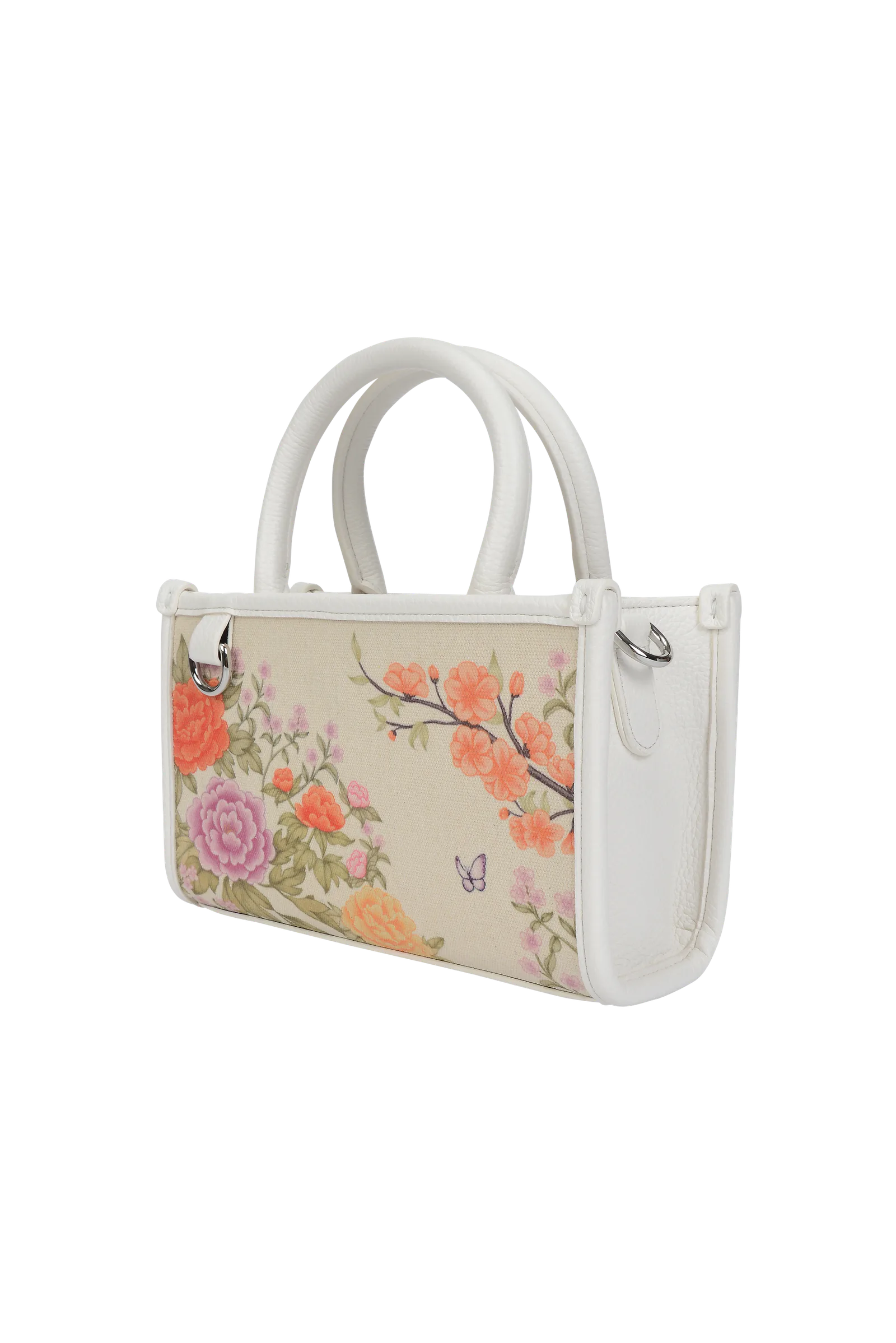 MINHWA TOTE SMALL / WHITE detail 2