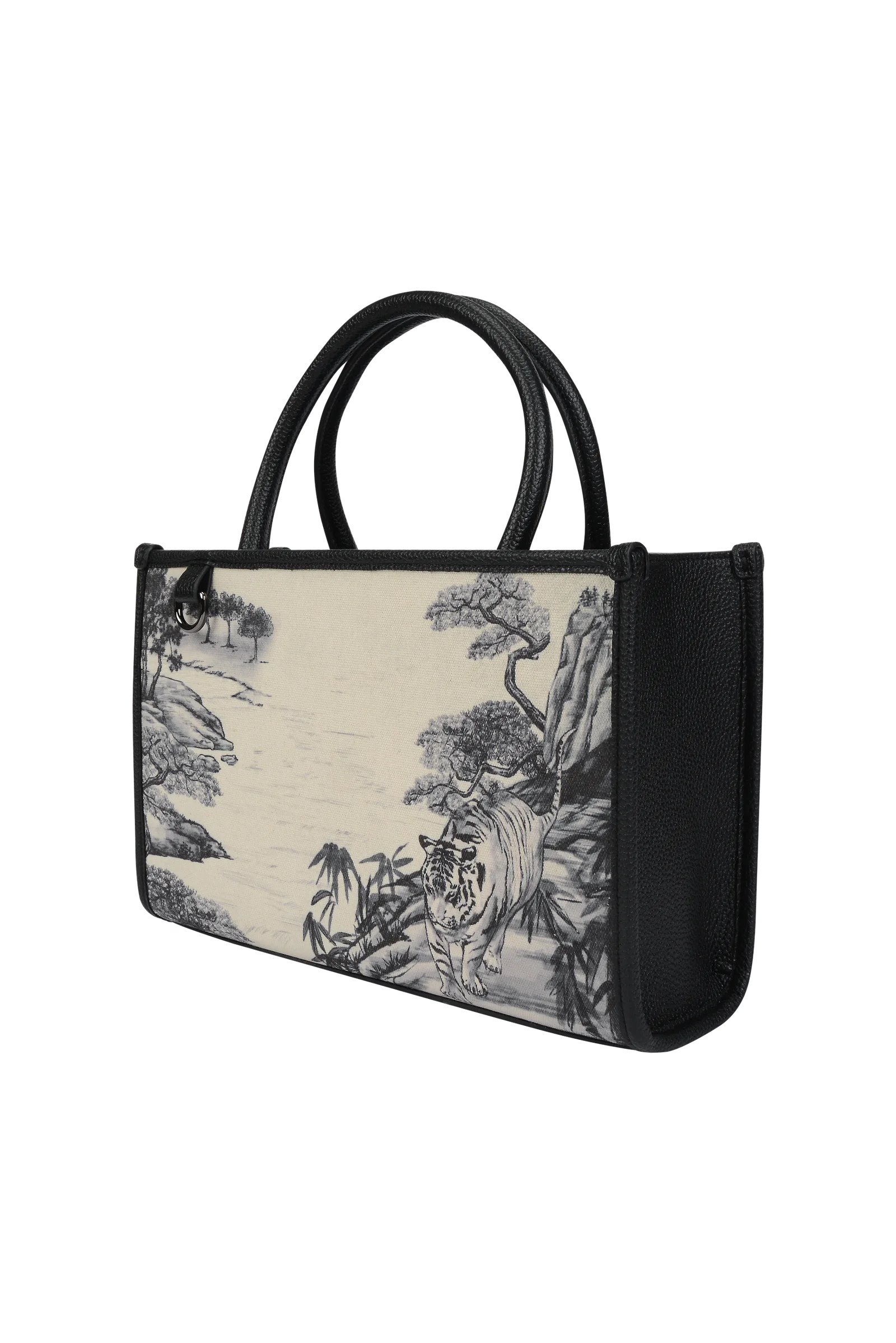 MINHWA TOTE MEDIUM / BLACK Considered construction and finish