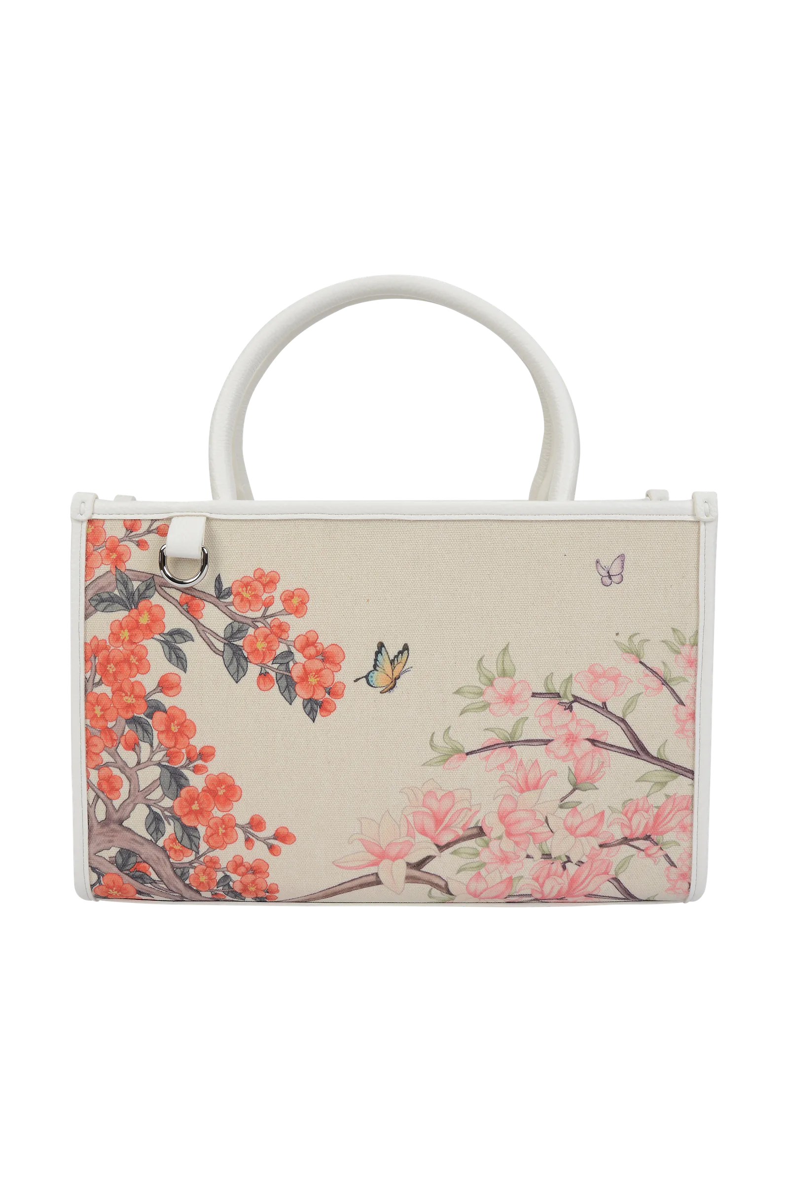 MINHWA TOTE MEDIUM / WHITE