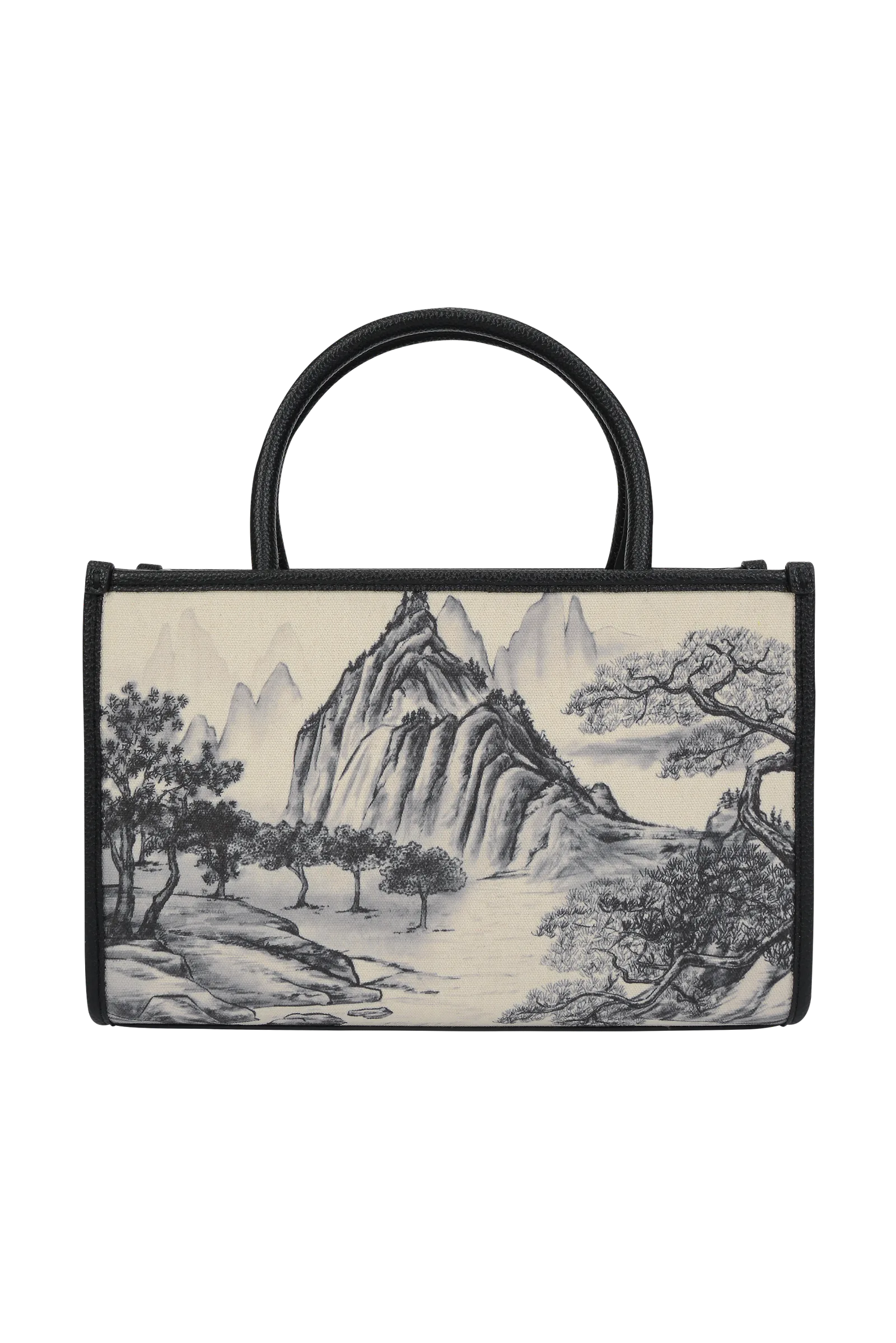 MINHWA TOTE MEDIUM / BLACK detail 2