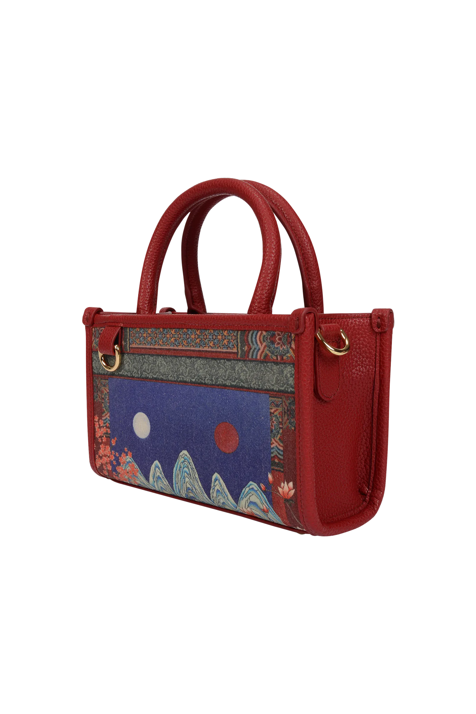 MINHWA TOTE SMALL / RED Considered construction and finish