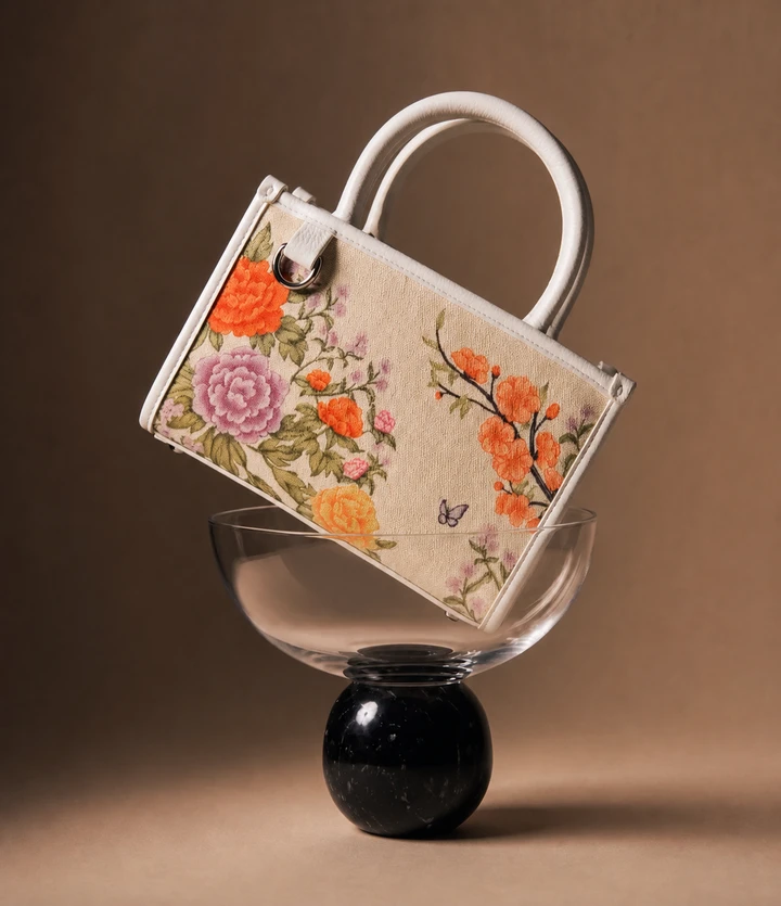 MINHWA TOTE SMALL / WHITE
